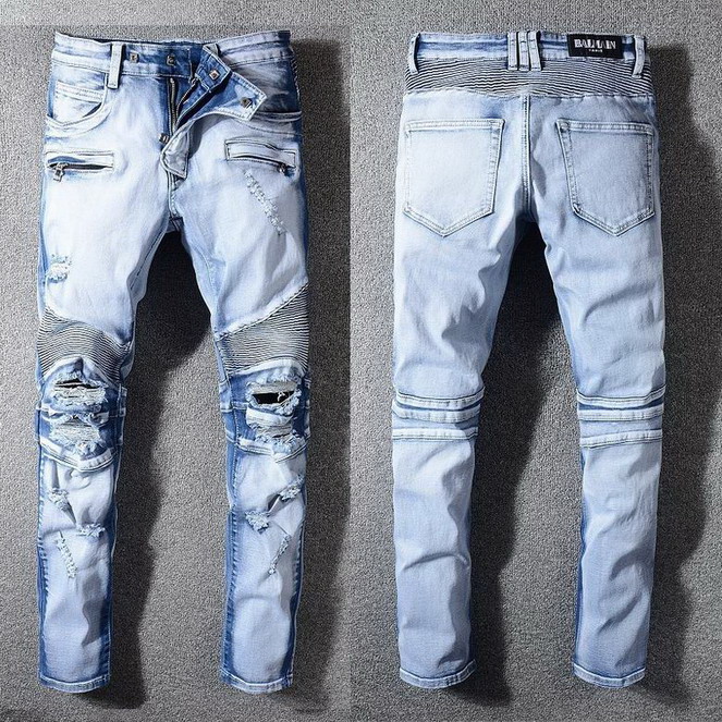 Balmain long jeans man 28-40 2022-3-3-072